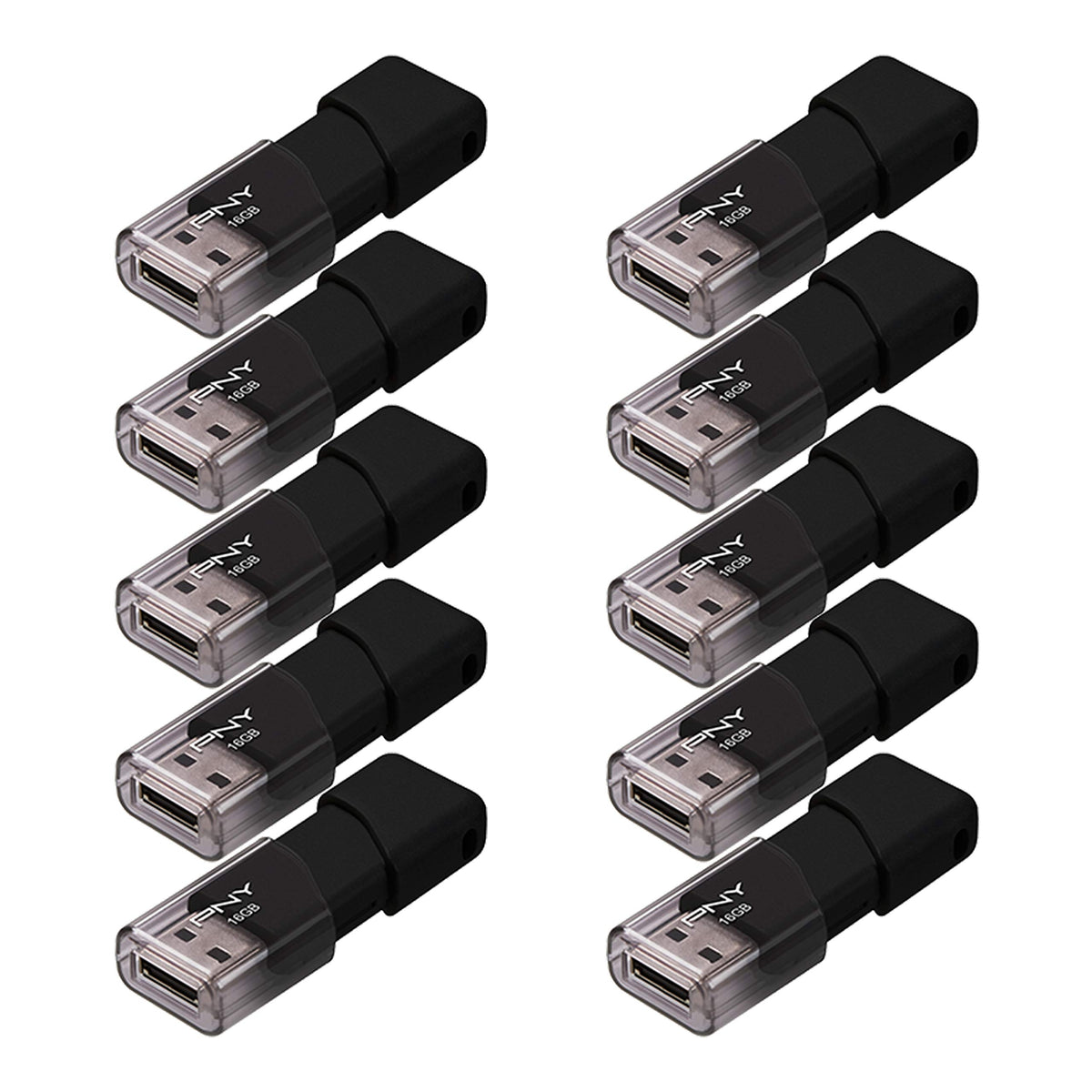 PNY 16GB Attaché 3 USB 2.0 Flash Drive 10-Pack