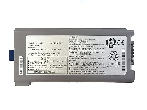 7xinbox 10.65V 87Wh 7800mAh CF-VZSU46S Replacement Battery Compatible with Panasonic Toughbook CF-30 CF-31 CF-53 Laptop CF-VZSU46AU CF-VZSU71U CF