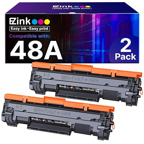 E-Z Ink 48A CF248A Compatible Toner Cartridges Replacement for HP 48A Toner Cartridge Black CF248A to use with Pro M15w M28w M29w M31w M28a M29a M30w