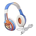 eKids Blippi Kids Headphones with 3.5mm Jack, Wired Headphones with Adjustable Headband and Volume Control, Earphones for School, Home, or Travel…