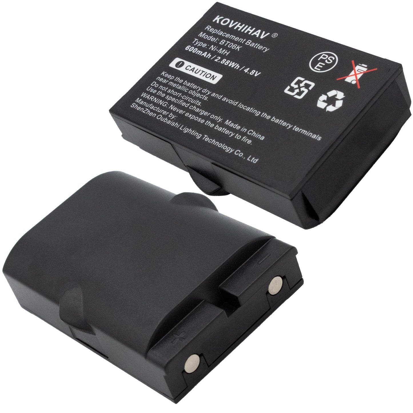 Replacement Battery for IKUSI 2303692,TM70/1,T71,RAD-TS,ATEX transmitters,TM70 Range,fit Part Number 2303692, BT06K,4.8V Ni-MH 600mAh/2.88Wh