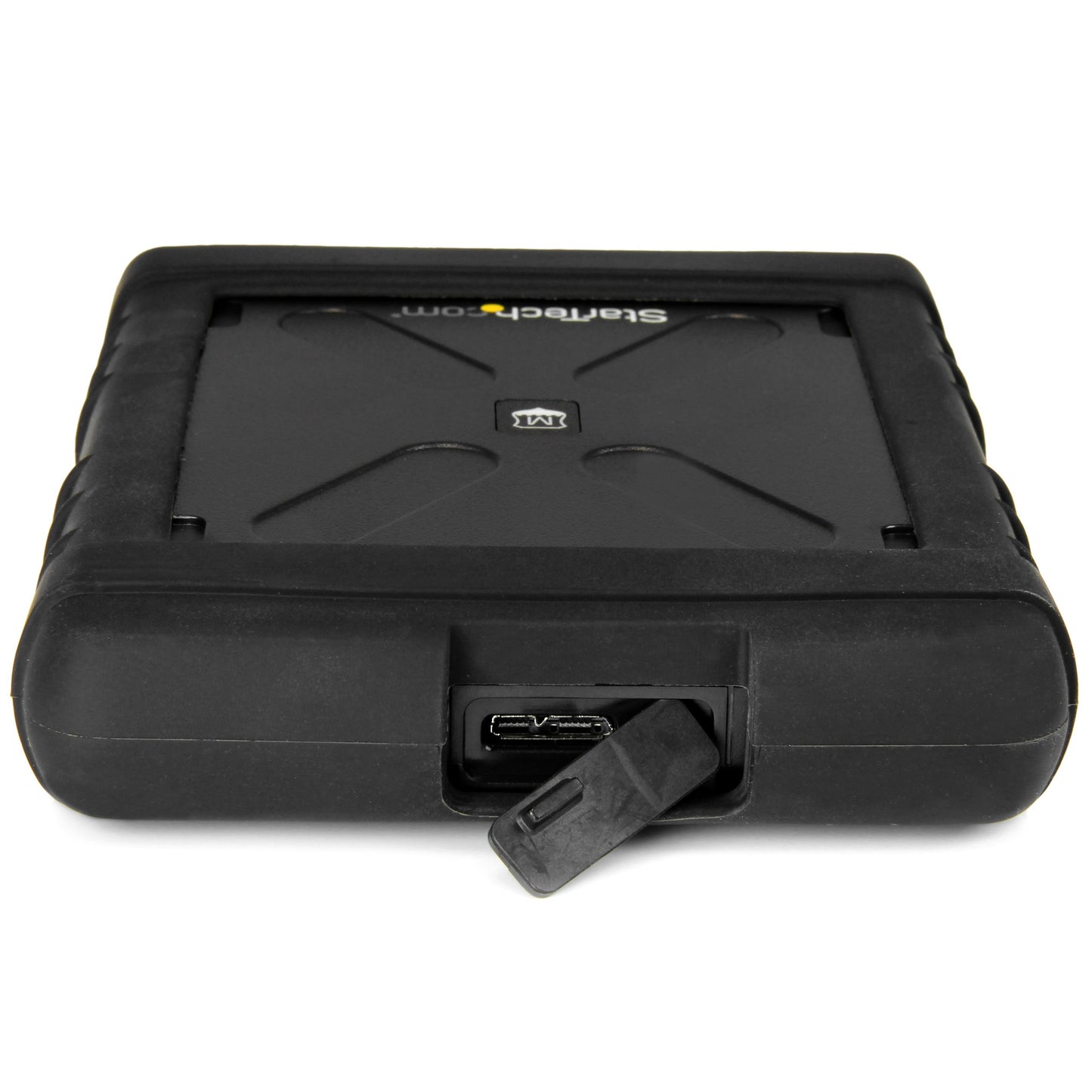 StarTech.com USB 3.0 to 2.5" SATA SSD/HDD Enclosure - UASP Enhanced External Hard Drive Enclosure - MIL-STD-810G Rated Case (S251BRU33),Black