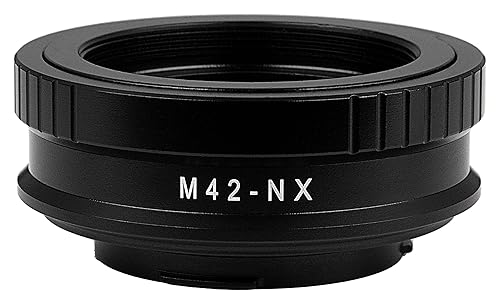 Fotodiox Lens Mount Adapter (Type 2), M42 (42mm x1 Thread Screw) Lens to Samsung NX-Series Camera, fits Samsung NX5, NX10, NX11, NX20, NX100, NX200