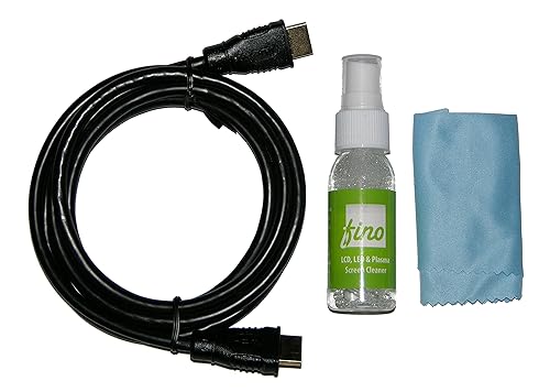 HDMI Cable, 6' Version 1.4 Hi Speed, Includes 1.5oz Screen Cleaner FSC30 with Micro Fiber Cloth