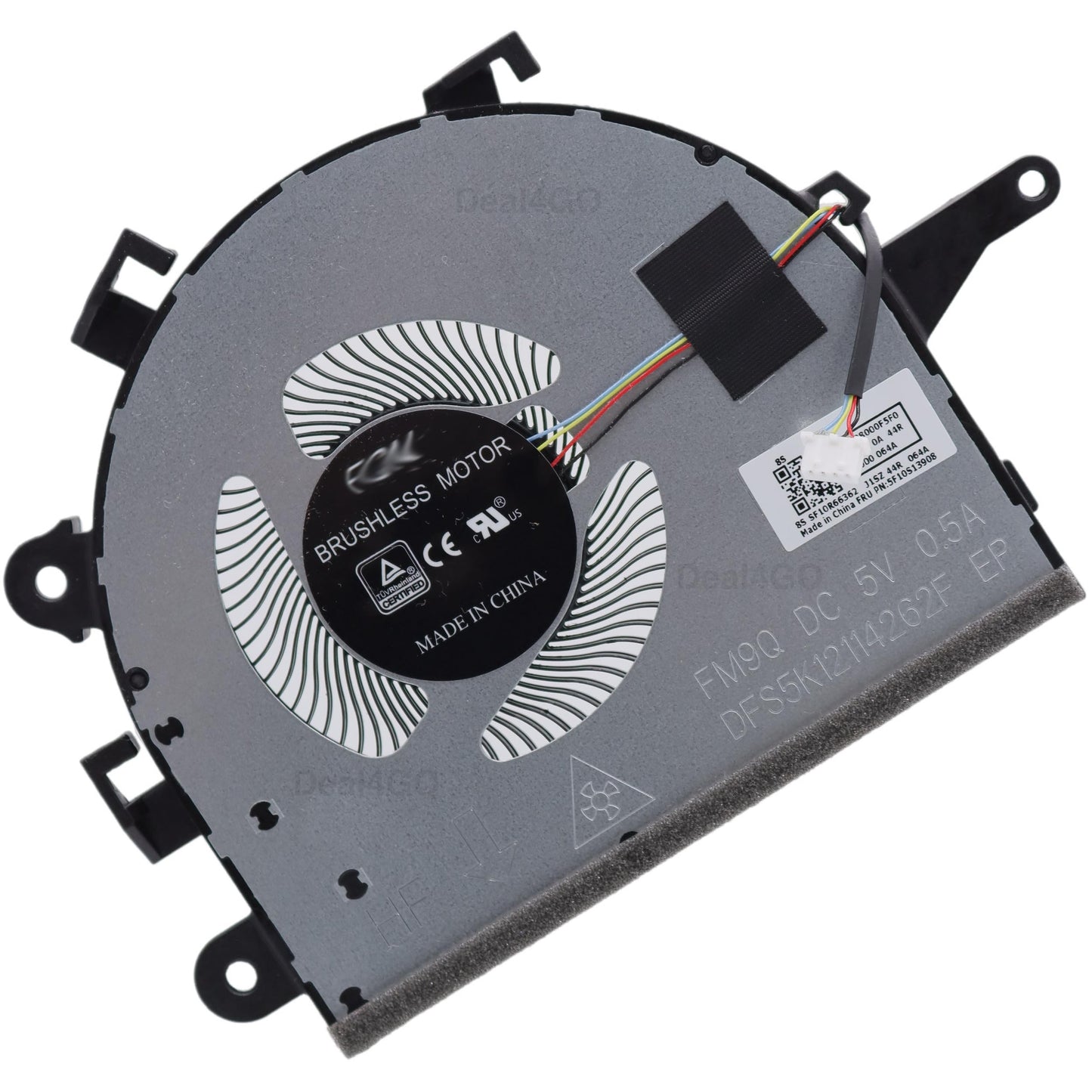 Deal4GO CPU Cooling Fan 5F10S13908 Replacement for Lenovo IdeaPad 3 17IML05 17IIL05 17ADA05 17ARE05 V17-IIL