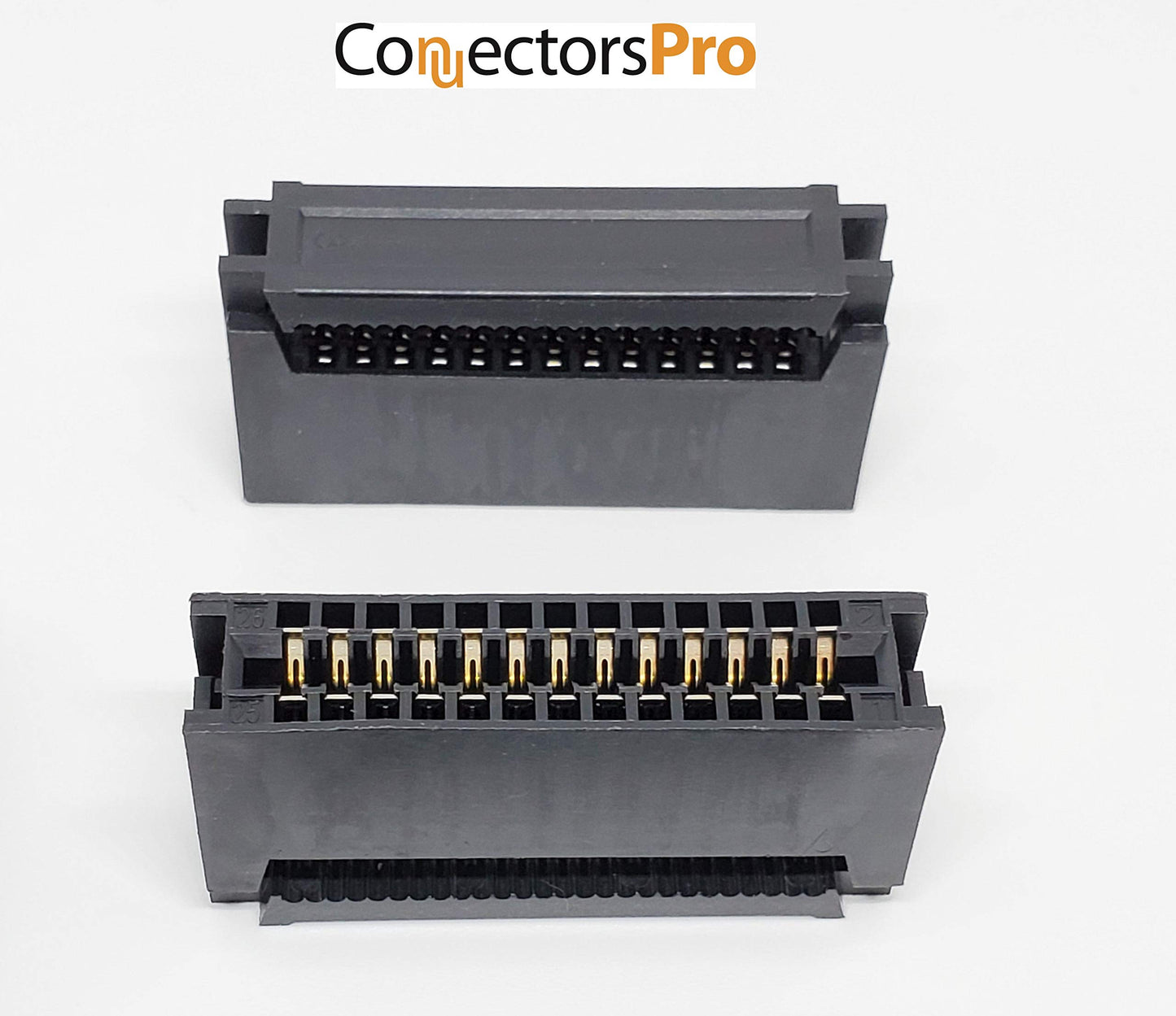 PC Accessories 26 Pins 2.54mm IDC Card Edge Connector for 1.27mm Flat Ribbon Cable, 26P CE26 5-Pack