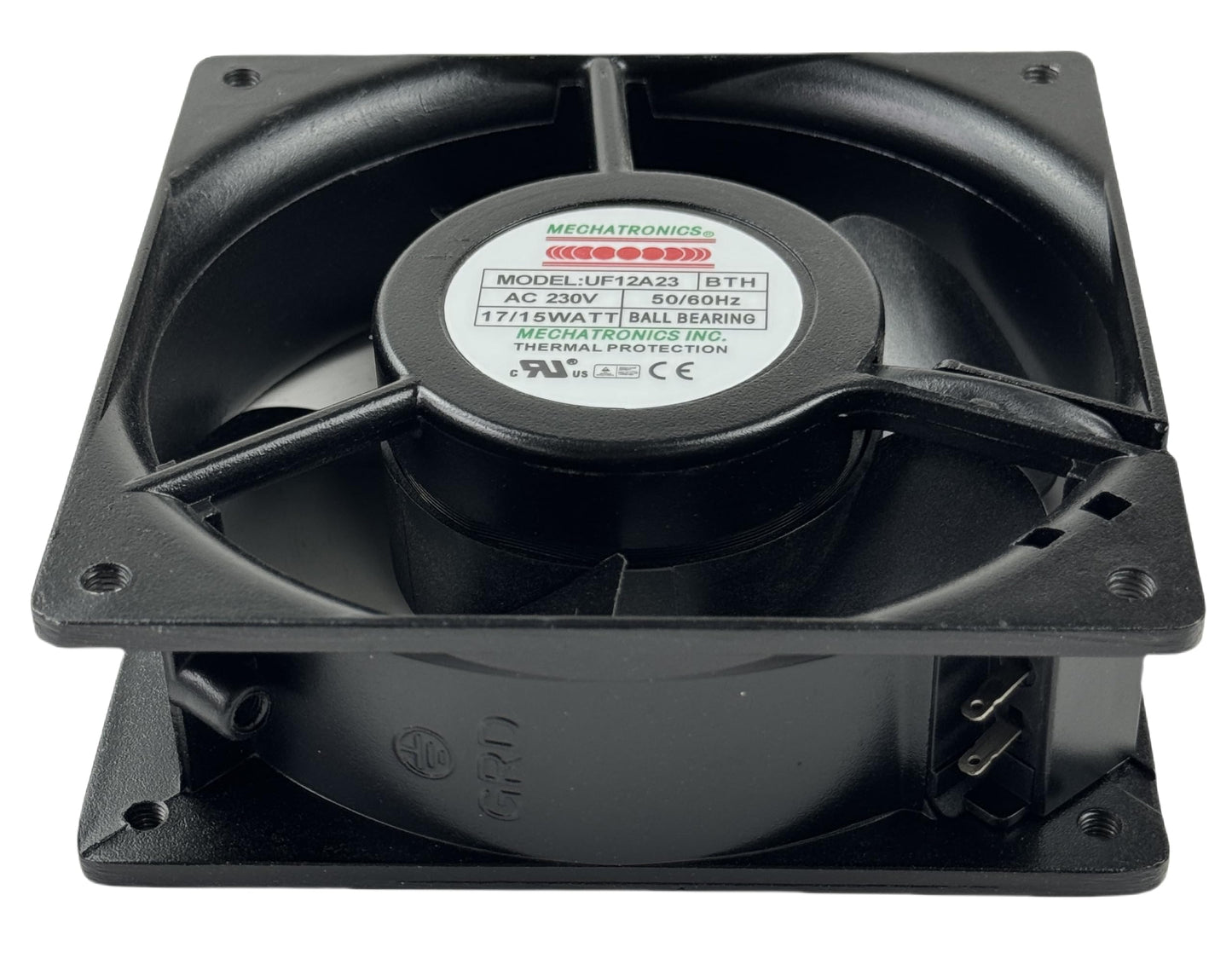for Mechatronics Cooling Fan UF12A23-BTH 120x120x38mm AC 230V 17/15W, High Speed Fan 50/60Hz AC AXIAL Fan UF12A23 BTH