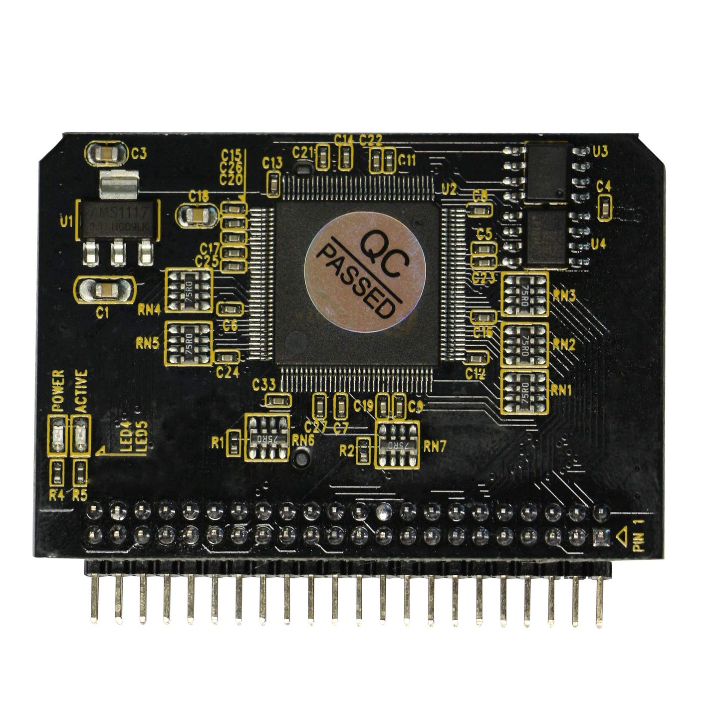 GINTOOYUN SD Card to 2.5 Inch IDE Adapter?SD SDHC SDXC MMC Memory Card to IDE 2.5" 44 Pin Male Adapter Converter
