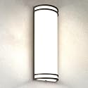 ASD 18 Inch LED Outdoor Sconce Lights - 20W 120-277V 3000K 4000K 5000K Bronze Exterior Lighting Fixtures, Dimmable Exterior Lights for House, Modern