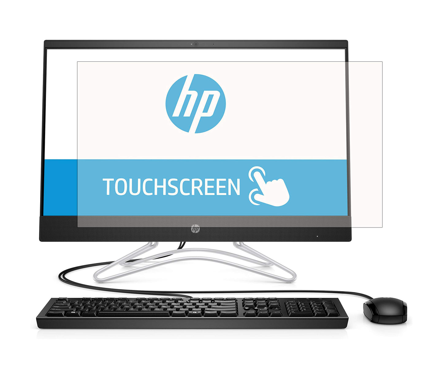 PcProfessional Screen Protector (Set of 2) for HP All in One 24 f-0045z f0025xt f0035se f1055z Model 23.8" Screen AIO Computer Anti Glare Anti Scratch