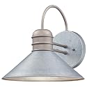 Westinghouse 6360900 Watts Creek One-Light, Galvanized Steel Finish OUTDOOR WALL Fixture,