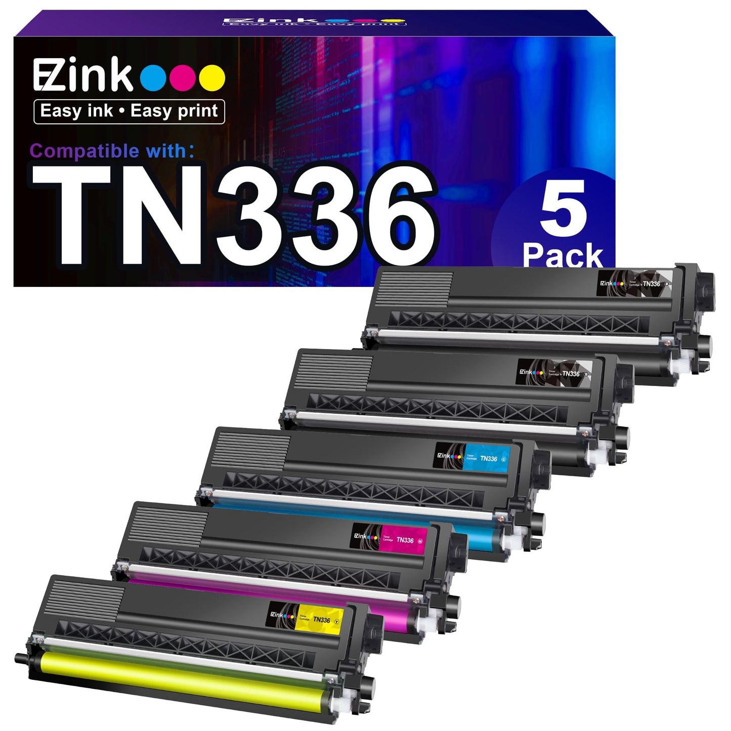 E-Z Ink Compatible TN336 Replacement for Brother TN336 Toner Cartridges