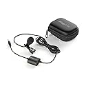 IK Multimedia iRig Mic Lav Lapel Microphone, omnidirectional Condenser lavalier Microphone with 1/8" TRRS Jack, Headphone Out and Daisy-Chaining for