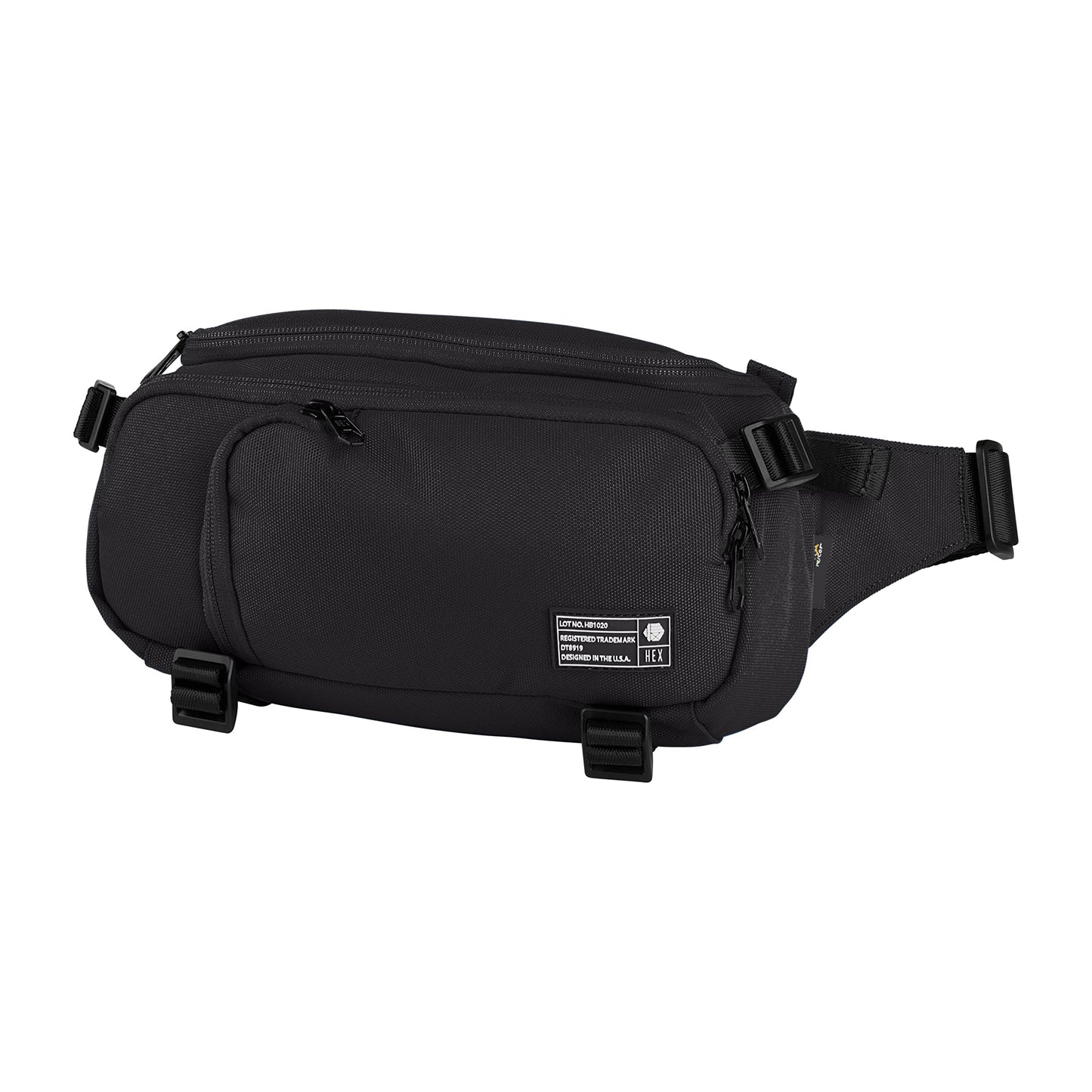 HEX Ranger DSLR Camera Sling Mini - Customizable Interior Dividers, Cordura Shell, Photography Drone Lenses Daily Carry Storage Case, Black