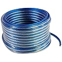 Rockville Blue 14G50 OFC 14 Gauge 50 Foot 100% OFC Copper Speaker Wire, Tinned Marine-Grade Jacket, Flexible Stranded Design, for Car, Marine, Outdoor
