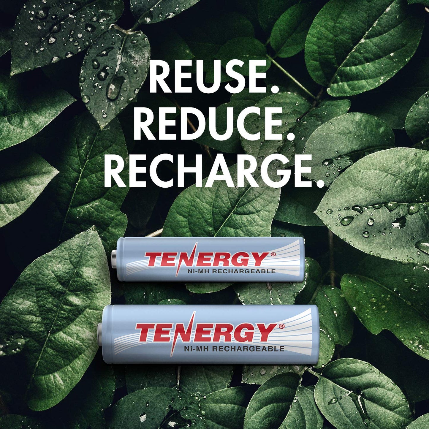 Tenergy High Drain AA and AAA Battery, 1.2V Rechargeable NiMH Batteries Combo, 12 Pack 2500mAh AA Cells and 12 Pack 1000mAH AAA Cell Batteries