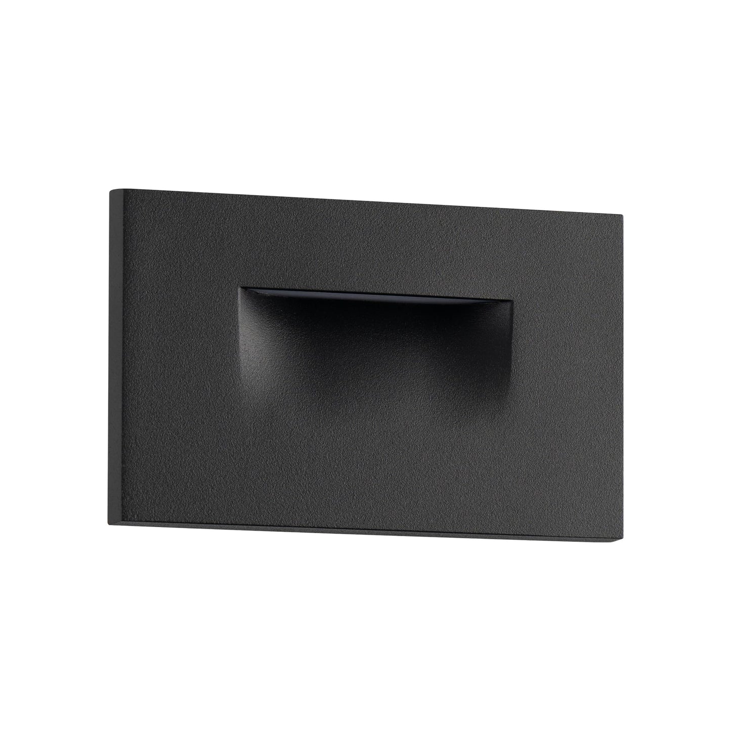 East Grove Home Builder Essentials Indoor or Outdoor 120V Input LED Step or Patio Deck Light Horizontal Orientation with 3-CCT 2700K-3000K-4000K