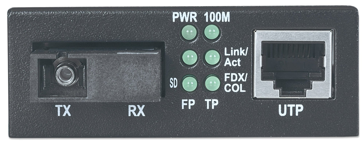 Fast Ethernet WDM Media Converter, SC Single-Mode, 20 km, RX/TX 510547