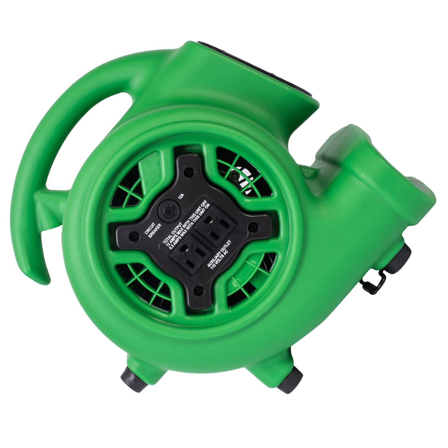XPOWER P-230AT Mini Mighty 1/4 HP 925 CFM Centrifugal Air Mover, Carpet Dryer, Floor Fan, Blower, Stackable, Daisy Chain, for Water Damage