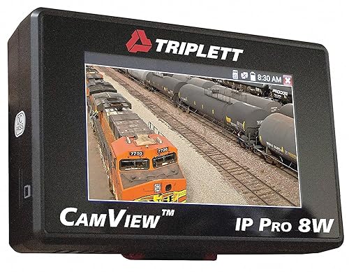 Triplett CamView IP Pro-8W 4-inch IPS Touchscreen NTSC/PAL/HD-CVI 3.0/AHD 3.0/HD-TVI 3.0 Camera Tester with PoE and Network Test (8066)
