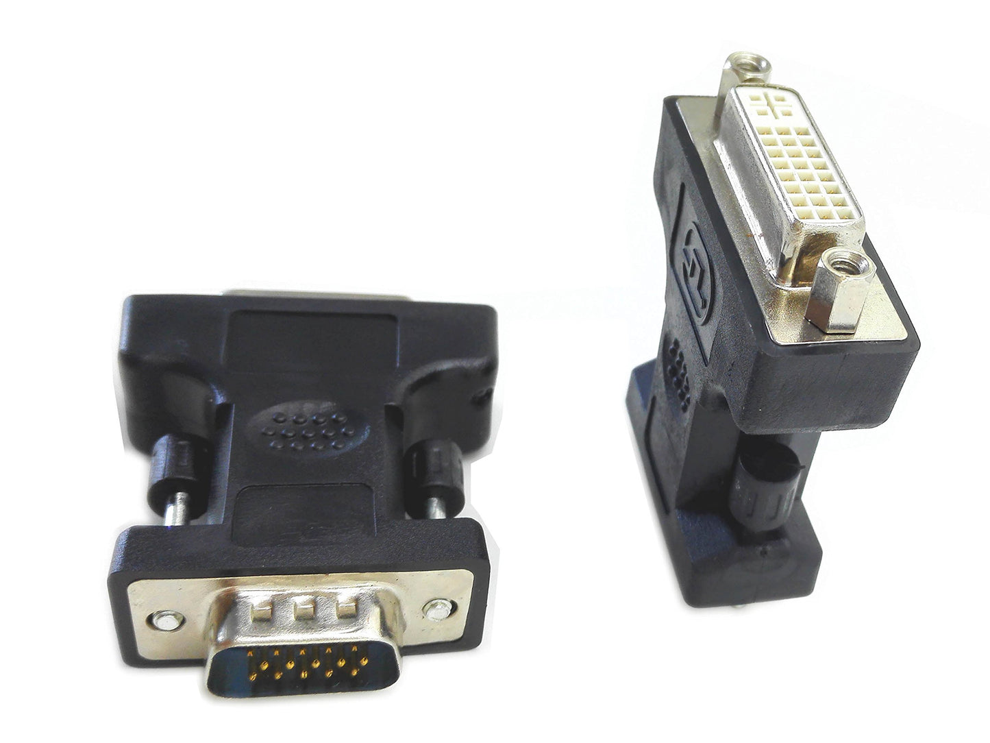 zdyCGTime DVI to VGA Cable Adapter - Black - F/M,DVI(24+5) to VGA(15pin) Cable Adapter - Black - F/M,