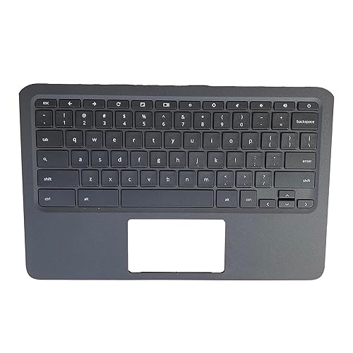 F-HONG ELECTRONIC CO LIMITED New Genuine Replacement for HP CHROMEBOOK 11A-NB0013DX 11A-NB0047NR NB Laptop Upper Case Palmrest Keyboard Assembly Part