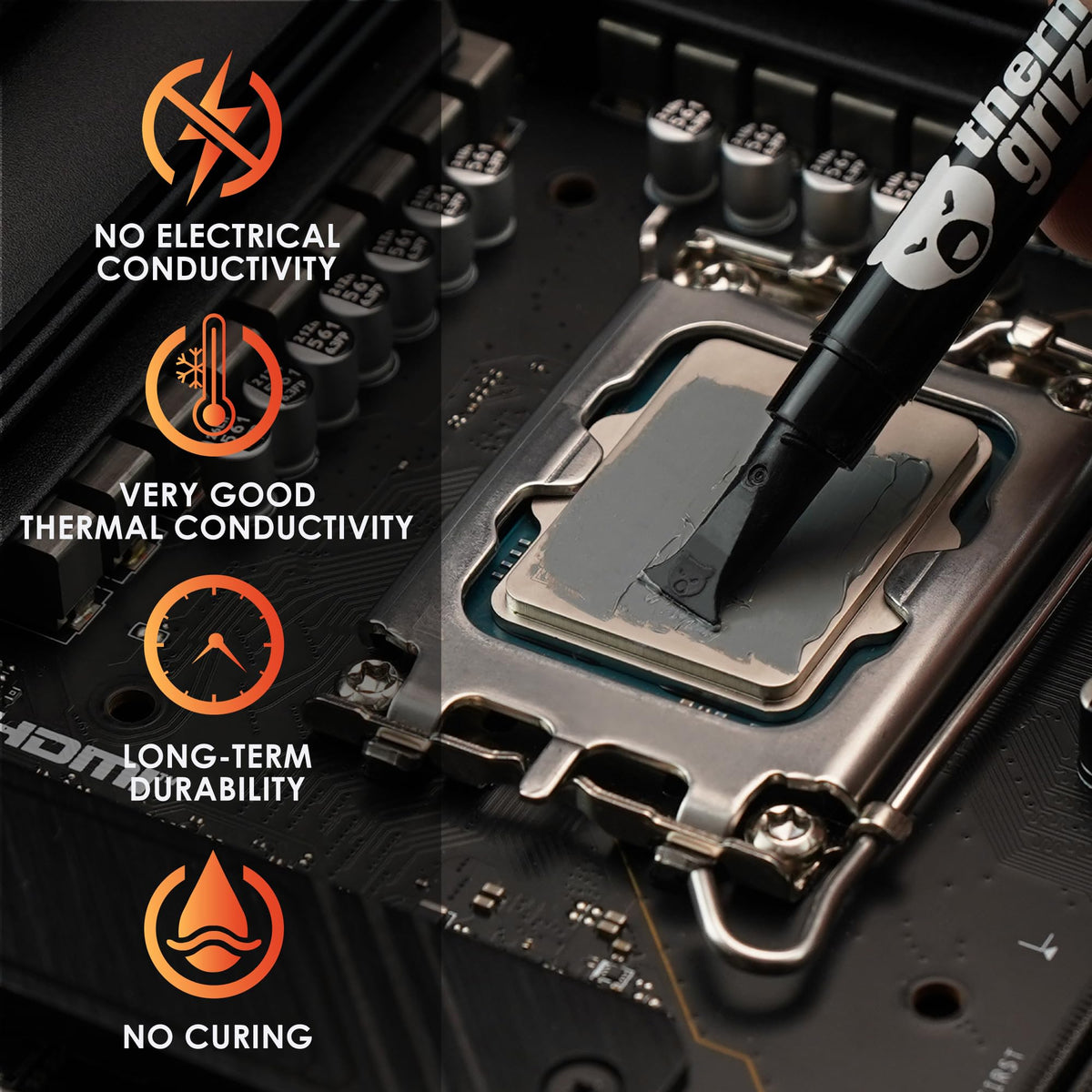 Thermal Grizzly Aeronaut 7.8 Gram/3ml - High Performance Thermal Paste