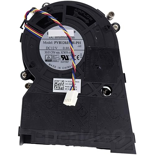 Deal4GO 65W CPU Cooling Fan Heatsink Assembly KGWT4 3CWF9 Replacement for Dell Optiplex 7060 7070 5060 5090 3070 3060 (SFF) Tower Desktop