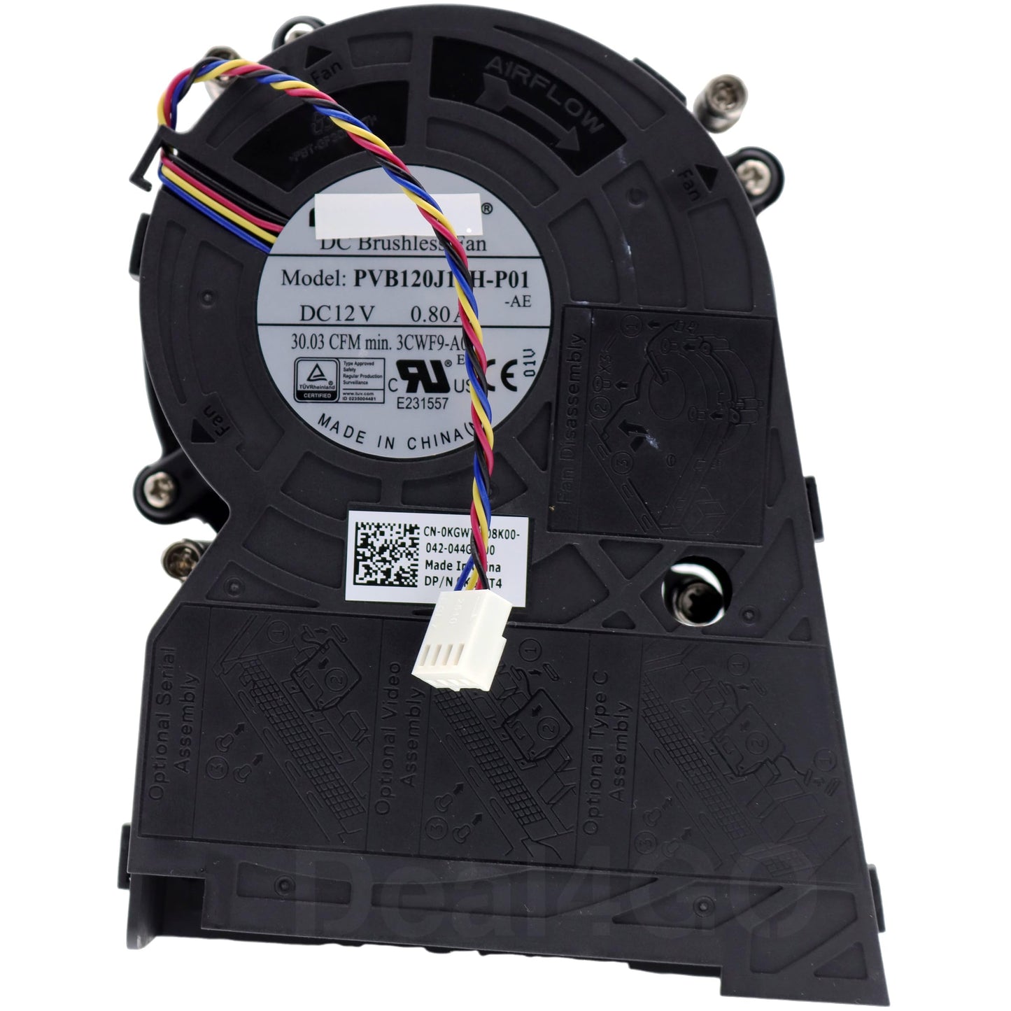 Deal4GO 65W CPU Cooling Fan Heatsink Assembly KGWT4 3CWF9 Replacement for Dell Optiplex 7060 7070 5060 5090 3070 3060 (SFF) Tower Desktop