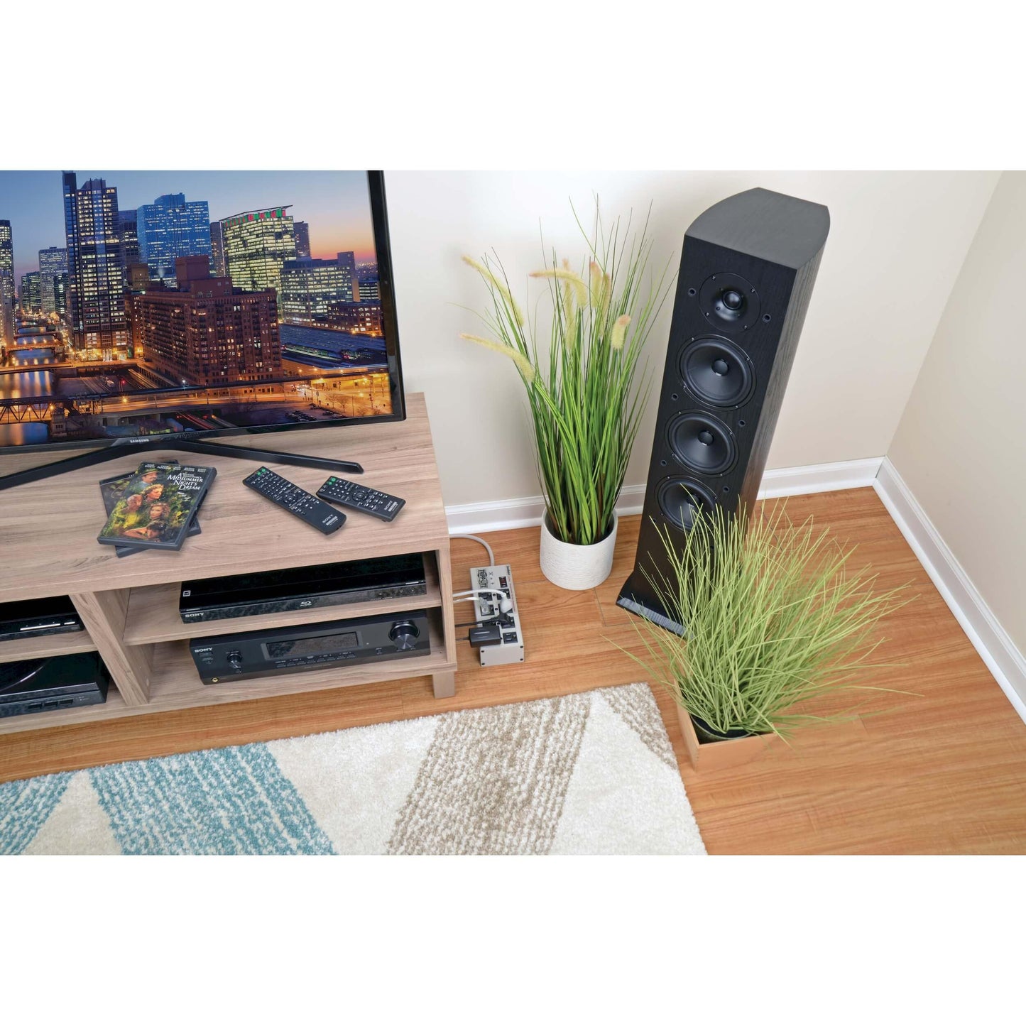 Tripp Lite Isobar 8 Outlet Surge Protector Power Strip, 25ft Long Cord, Right-Angle Plug, Metal, & $50,000 Insurance (ISOBAR825ULTRA) Gray