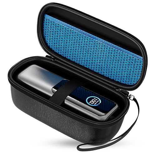ProCase Hard Carrying Case for Anker Laptop/ 737 Power Bank, 25000mAh 165W Portable Charger Travel Storage Bag, Zippered Organizer Box for Cables