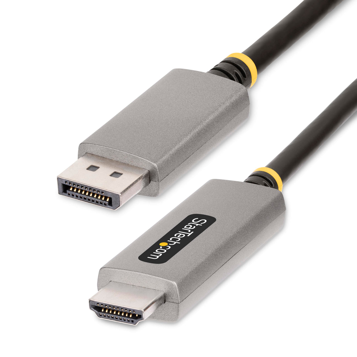 StarTech 6ft Active DisplayPort to HDMI 2.1 Cable, 8K 60Hz, 4K 144Hz, HDR10