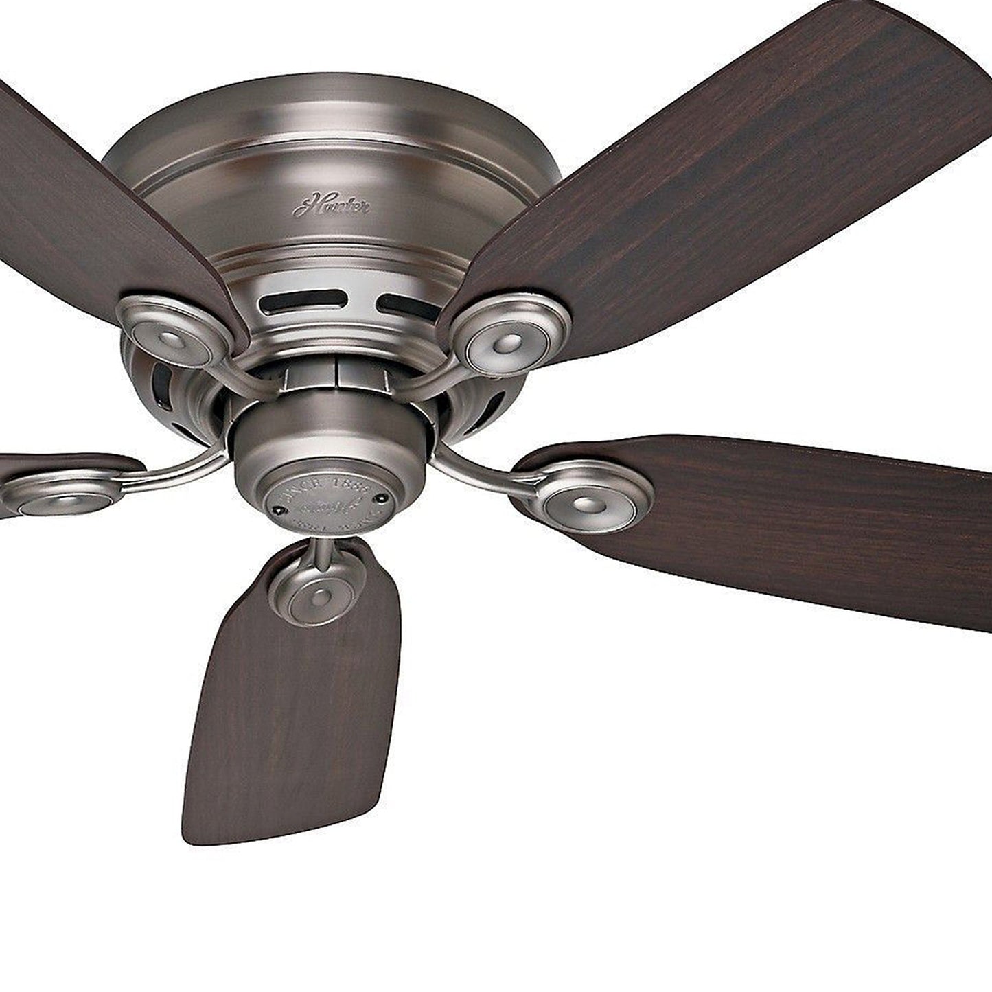 Hunter 51060 Low Profile IV 42-Inch Ceiling Fan, Antique Pewter (Renewed)