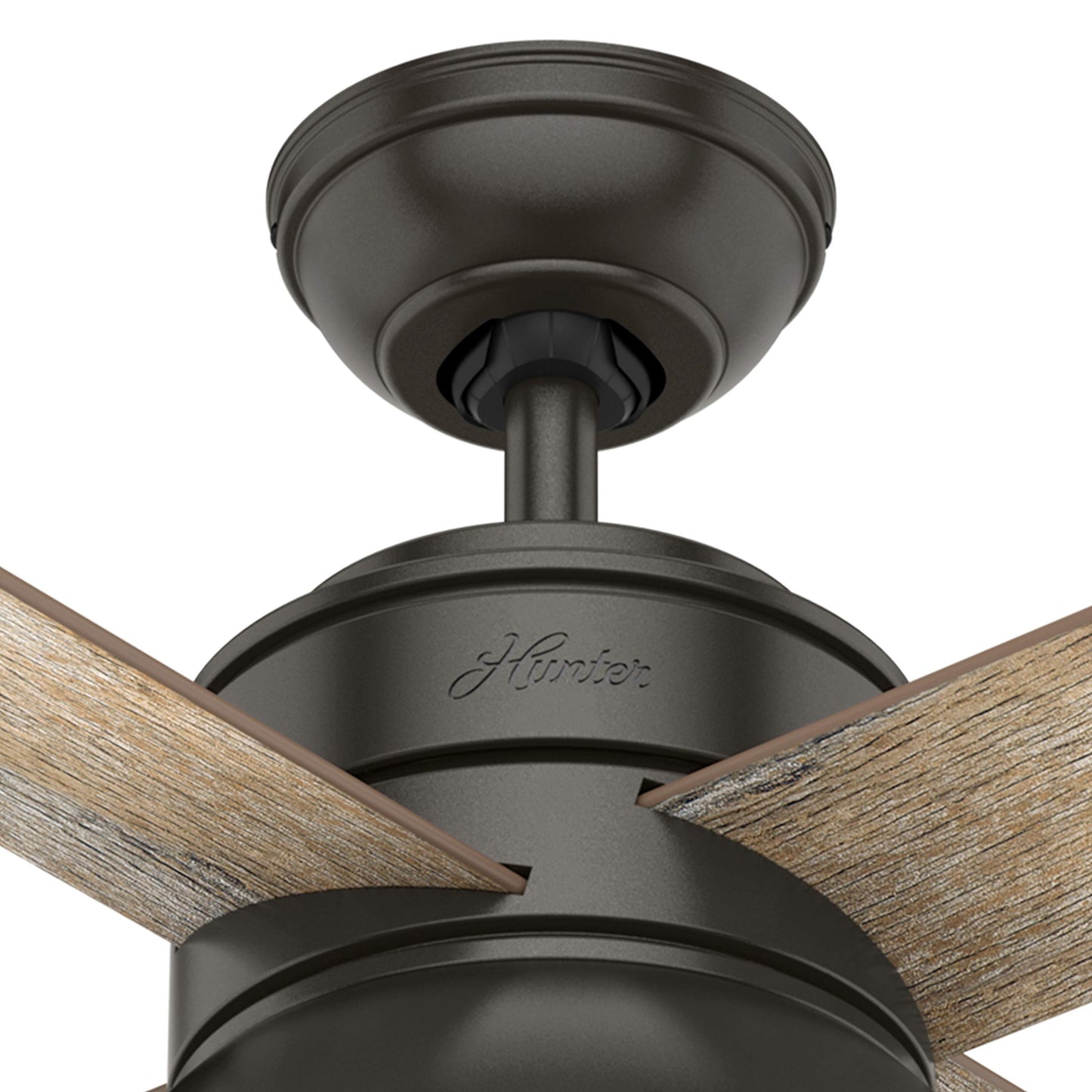 Hunter Fan 52 inch Noble Bronze Ceiling Fan with LED Lights - 4 Blade (Renewed)