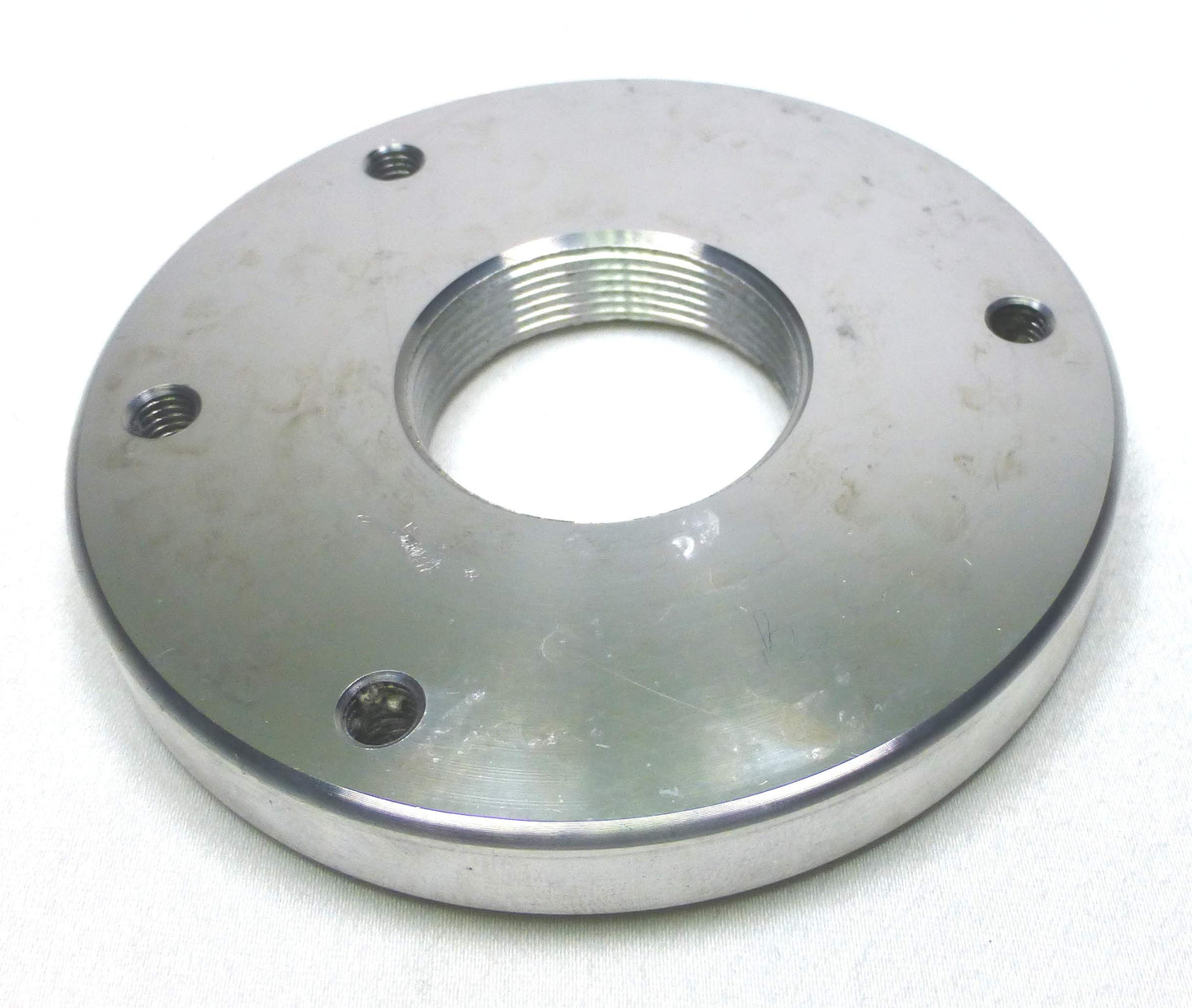 Screw-On Adapter Plate for 1 3/8" Driver to Fit 1" Bolt-On Horn Flare (Metal)