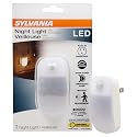 LEDVANCE Sylvania LED Mini Automatic Plug-in Night Light with Sensor, Motion Activated, Dusk to Dawn, Warm White, Plug-in Type - 1 Pack (64988)