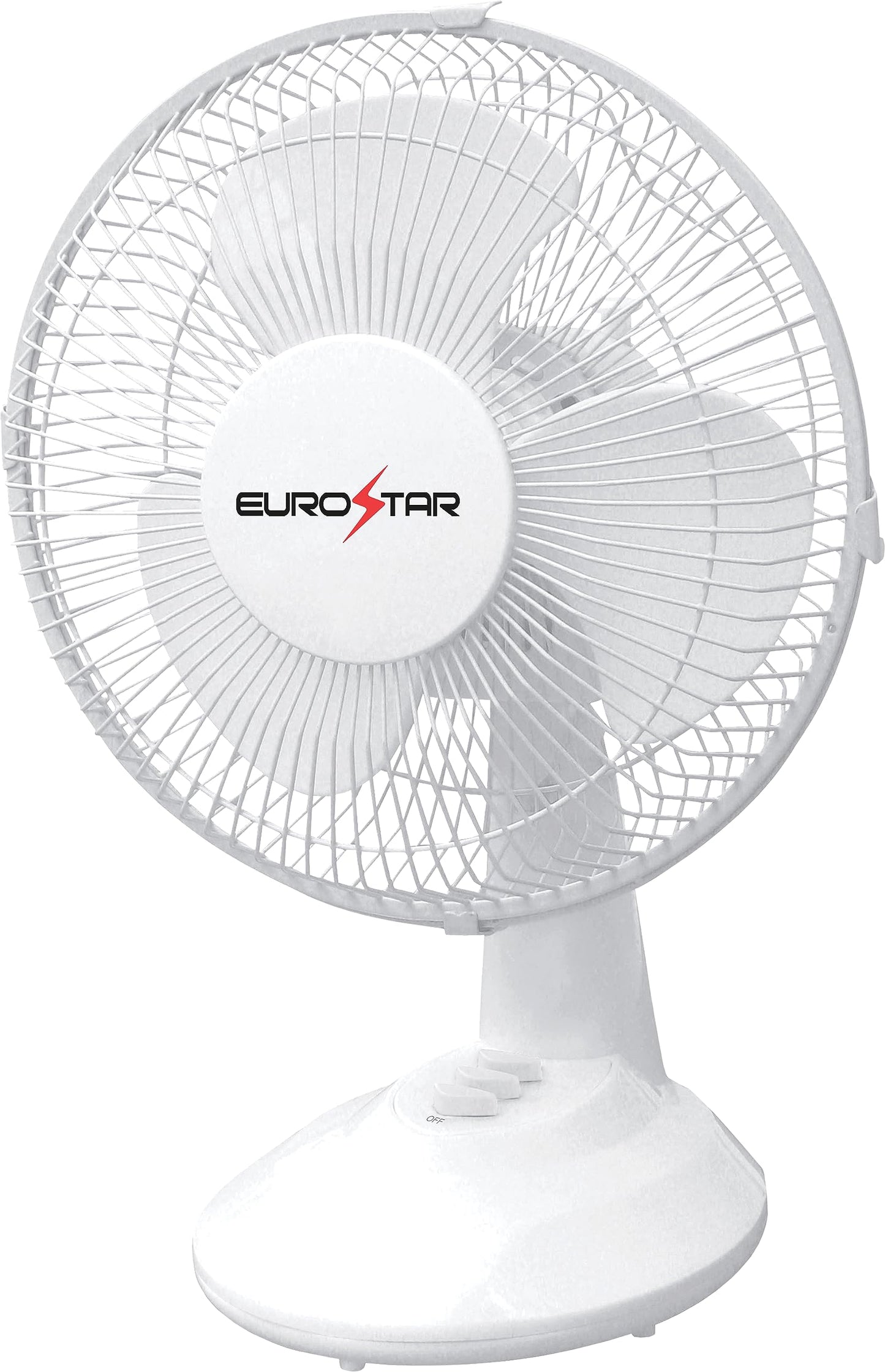 EUROSTAR FDF9W 9" Desktop Fan, White