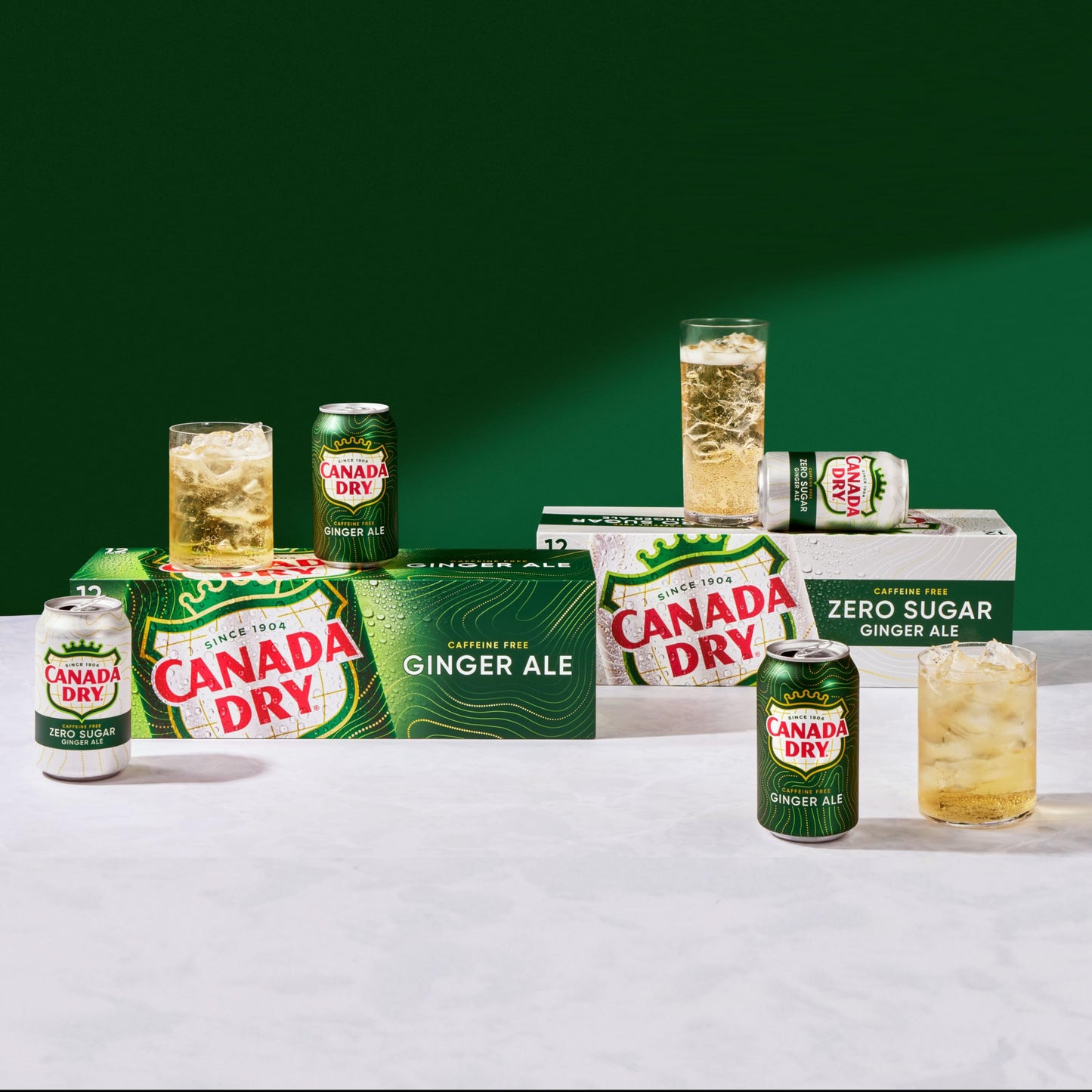 Canada Dry Ginger Ale Soda, 12 fl oz cans, 12 pack