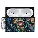 Flaunt Official Square AirPods Pro Case with Silver Ring - Compatible with AirPods Pro 2nd / 1st Generation - Wireless Charging - Lightweight
