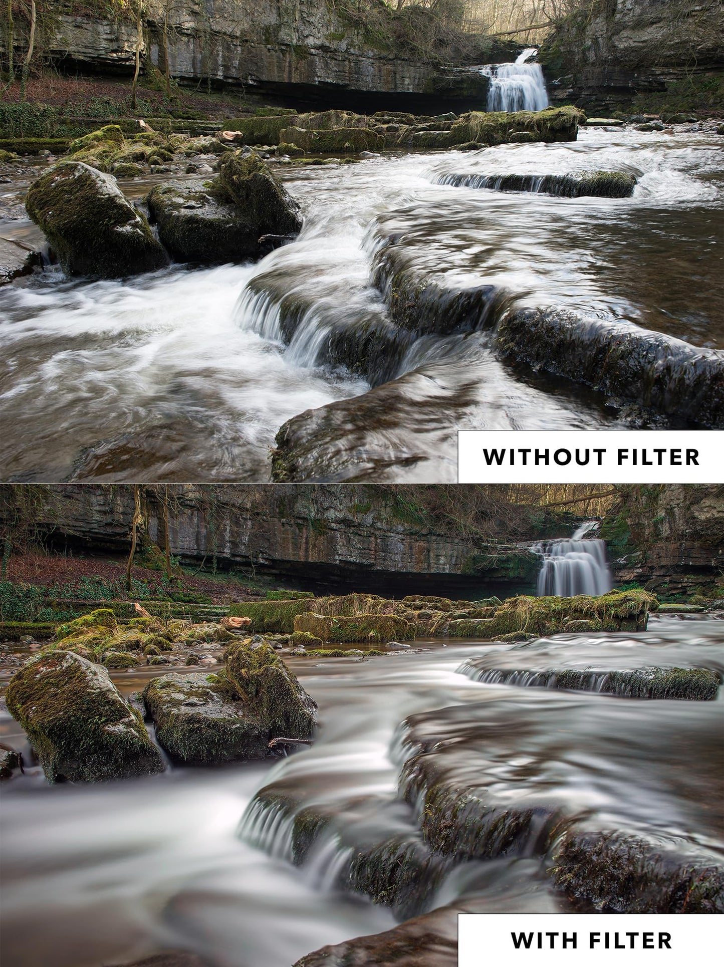 Tiffen 72VND 72mm Variable Neutral Density Camera Filter|2 to 8-Stop|Light Control|Film and Digital/Video/Photography