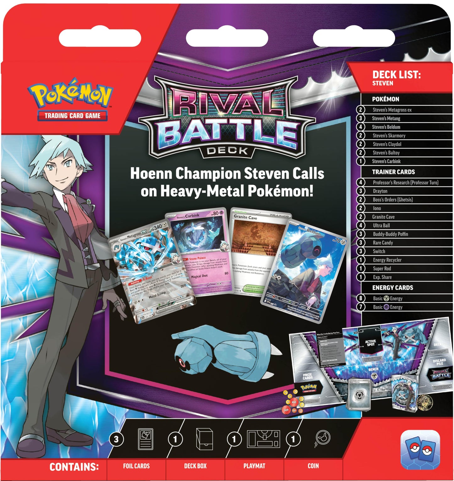 Pokémon TCG: Rival Battle Deck-Marnie/Steven