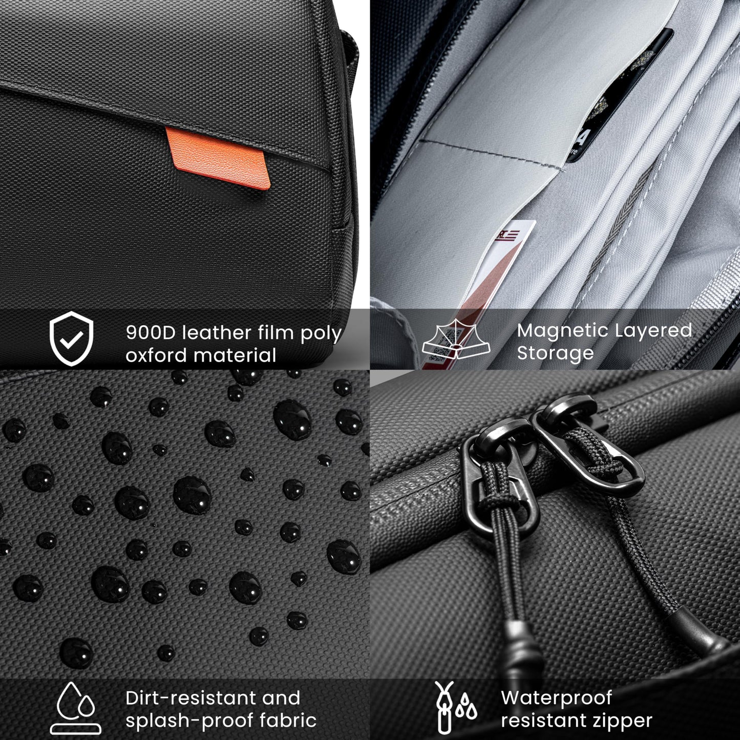 Tomat Osmo Pocket 3 Carry Bag for DJI Osmo Pocket 3/ Osmo Mobile 7P /SEAccessories, Portable Travel Large Case Waterproof Multilayer All in One