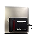 docket External Hard Drive Holder for Laptop - Closed Pocket Design with Cable Hole for Safe Storage - Expand Storage While Eliminating Boundaries