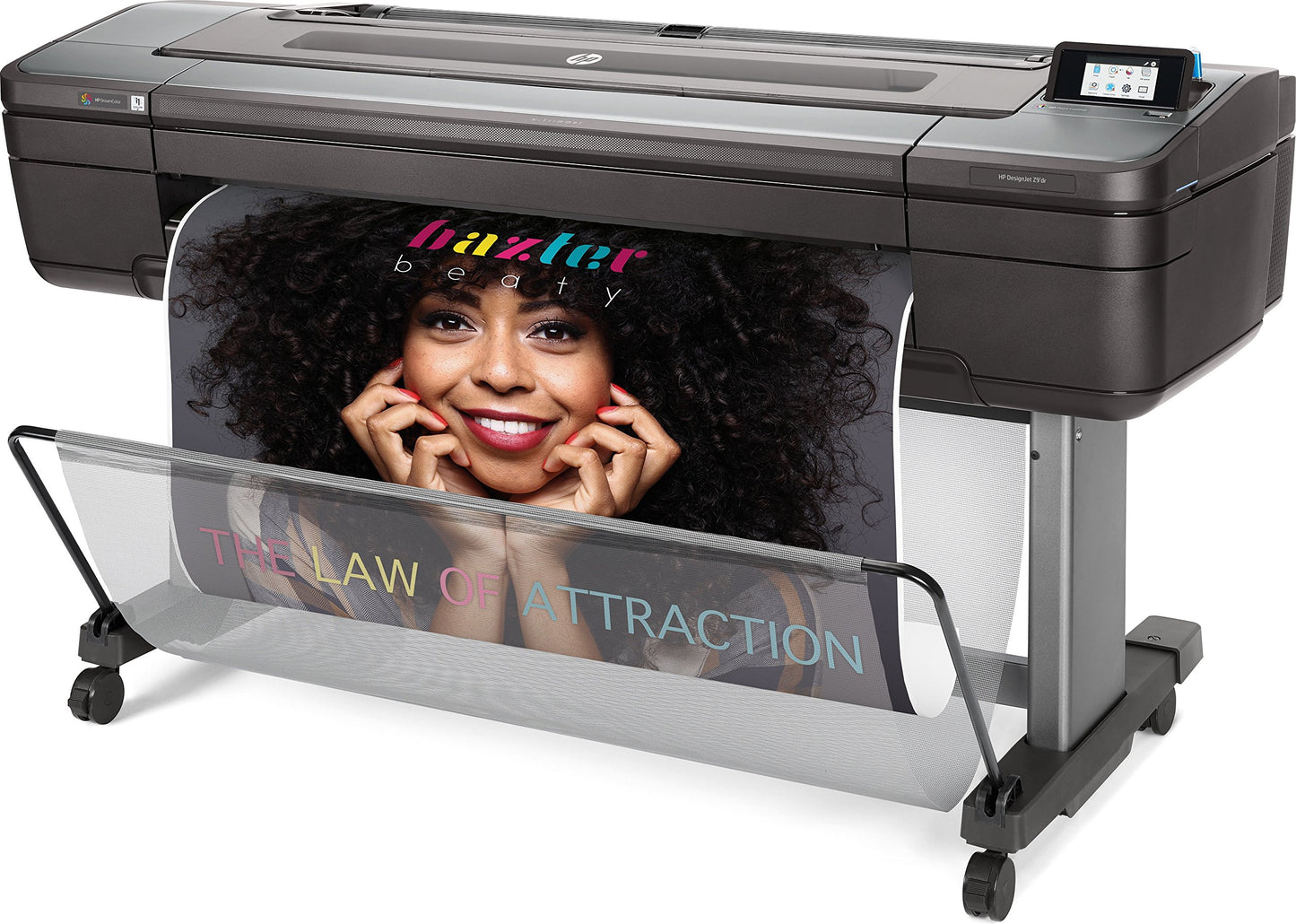 HP DesignJet Z9+ 44-in Postscript Large Format Printer, 2400 x 1200 dpi, 9-Color Pigment Ink System, High-Speed Graphic & Photo Printing, Gigabit