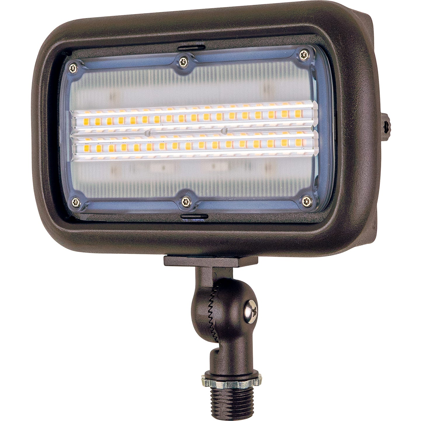 Newhouse Lighting WW30BRZ 30-Watt Outdoor LED Wall Wash Flood Light, Weatherproof, Bronze