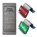 DTLgear Trek Stand Flexible Phone and Small Tablet Holder for Airplane, Office, Desk, Treadmill, Hotel, Kitchen, Plane Travel Essentials