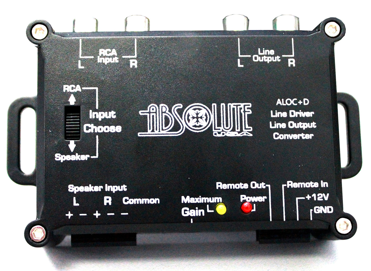 Absolute USA ALOC+D 2 Channel Line Output Converter with Line Driver