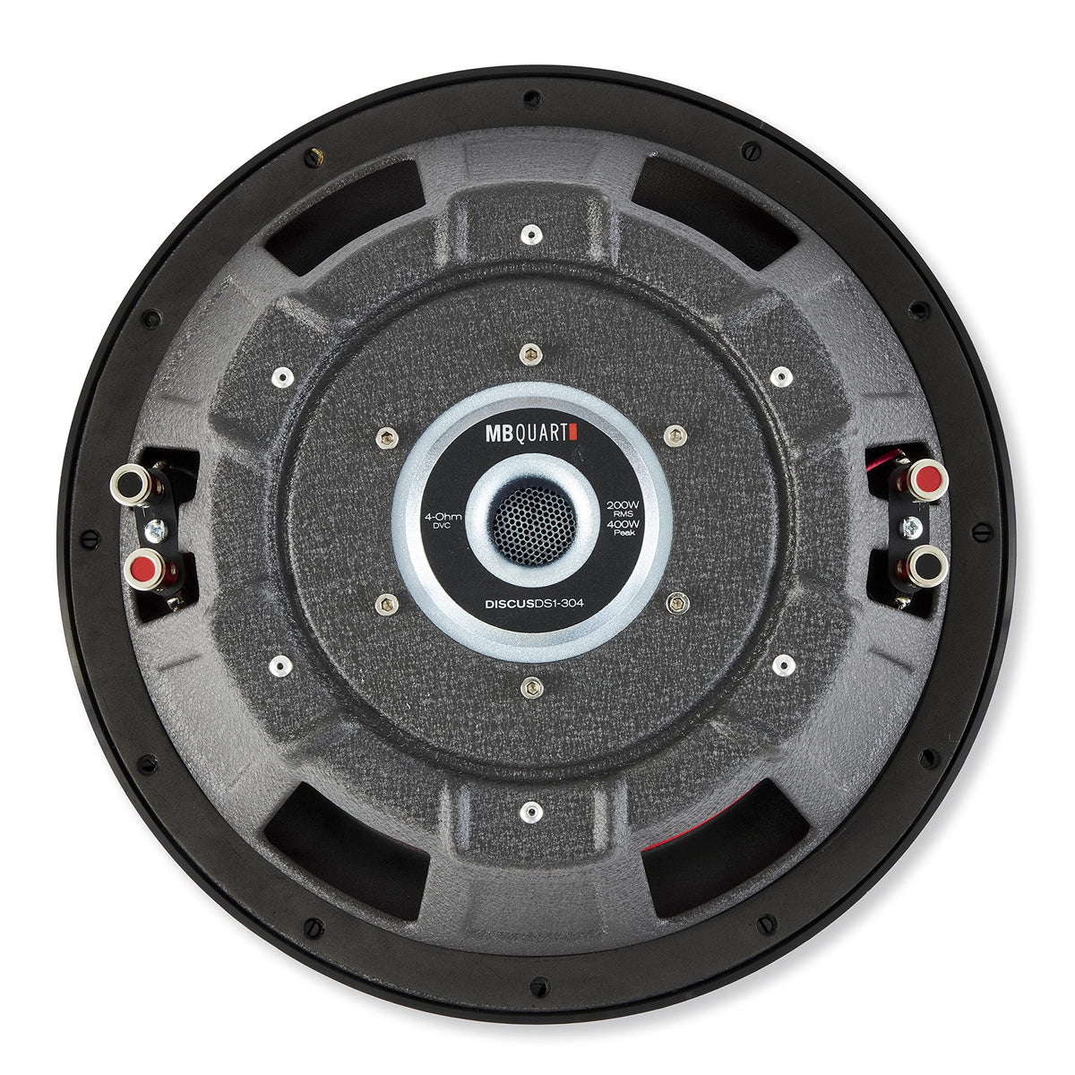 MB Quart Discus 12 Inch 600W Shallow Mount 4 Ohm DVC Car Subwoofer