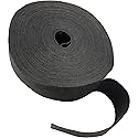 8001 Reusable Cable Tie Roll 82ft x 2 Inch Hook and Loop Tape for Wire Management Heavy Duty Straps Velcro for Cords Organization Adjustable Nylon
