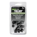 ISOtunes Trilogy™ Foam Replacement Eartips for ISOtunes PRO, Xtra, Wired (5 Pair Pack) (Medium, Black)
